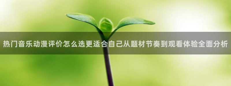 omofun完结动漫:热门音乐动漫评价怎么选更适合自己从题材节奏到观看体验全面分析配图